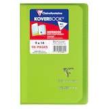 thumbnail of Clairefontaine 10x Koverbook Heft 9x14 cm, 48 Blatt kariert, Einband aus transparentem PP, Farben sortiert - Sortiert 921601C
