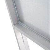 thumbnail of FRANKEN Plakatständer Kundenstopper A1 mit Klapprahmentechnik, freistehend, doppelseitig, Aluminiumrahmen, Outdoor PRO, BS1309