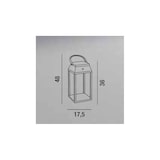 thumbnail of Solar- und wiederaufladbare Innen-/Außenleuchte LANTERNA von Perenz Matt White