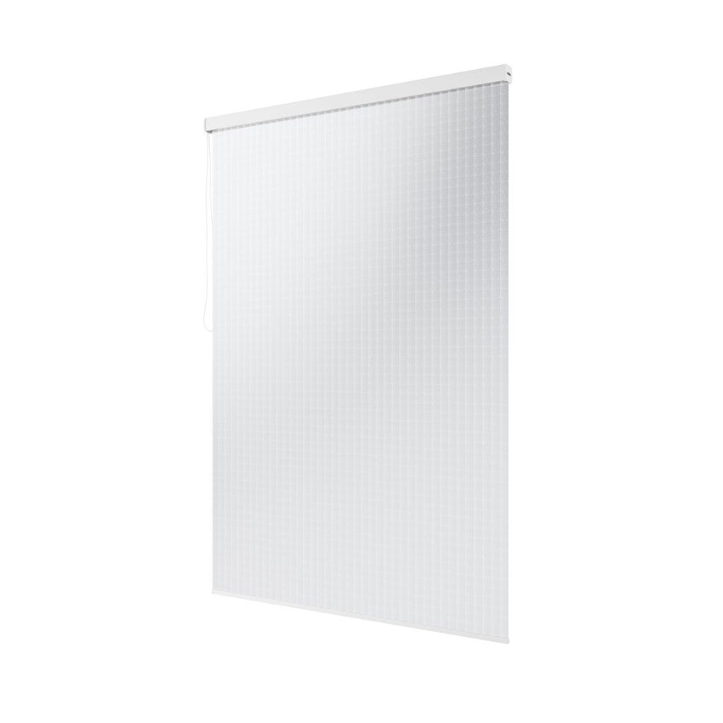 Halb-Kassetten Duschrollo Duschvorhang PEVA 3D Mosaik 70x240 cm