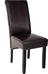 thumbnail of tectake Silla de comedor ergonómica  Marrón