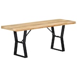 thumbnail of Helloshop26 - Banquette pouf tabouret meuble banc 110 cm bois de manguier massif 3002244