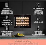 thumbnail of Klarstein Vinsider 24 Built-In Uno Onyx Einbau-Weinkühlschrank 24 Flaschen 57 L Schwarz
