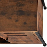 thumbnail of tectake Credenza 71x32x82cm - industriale scuro, Cerniera porta a destra - 404760