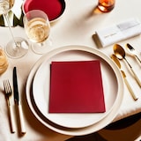 thumbnail of DayBays 100 Stk. Servietten Premium 40x40 cm Zellstoff 2-lagig 1/4 Falz Rot