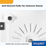 thumbnail of Exquisit Kochplatte KP 3202 we | Massekochfeld | 2 Platten | Leistung 2500 Watt | weiß