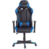 thumbnail of Fauteuil de bureau Gaming Racer professionnel Bleu, inclinaison et hauteur réglable