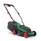 thumbnail of Güde Akku Rasenmäher 320/20-4 20V 4 Ah Akku 32 cm Schnittbreite mit Fangkorb Akkupack und Ladegerät 95850
