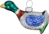 thumbnail of Christbaumschmuck Glas 7,5cm Ente Figur Handbemalt Weihnachtsbaum Anhänger Weihnachten Christbaumanhänger Weihnachtsbaumschmuck Vögel Tiere Erpel Bunt
