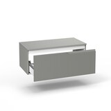 thumbnail of AQA Design Base con top 1 cestone in MDF VENERE grigio opaco cm. L.90 P.45 H.37 MPVE091HTOP-GRI