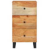thumbnail of vidaXL Sideboard mit 3 Schubladen 40x33,5x75 cm Massivholz Akazie