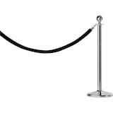 thumbnail of Poteau corde - Inox - Ø360x1000mm - Tête sphérique - Argent - AF 279 - Saro