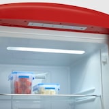 thumbnail of Frigorifero Congelatore combinato Total NoFrost, Posa libera, Larghezza 60 cm, 315 L, Classe E, Veggibox inclusa, Retrò, Rosso, Severin RKG 8997