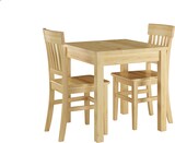 thumbnail of Tisch Esstisch Massivholztisch Küchentisch Kiefer Massiv glatte Beine 90.70-50A