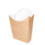 thumbnail of 500 unidades. Caixa de papelão Kraft média para batatas fritas Ref EG0006K