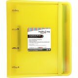 thumbnail of Pasta de argolas em polipropileno Carpebook Multiline A4 amarelho