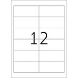 thumbnail of TOP STICK Universal-Etiketten, 96,5 x 42,3 mm, 100 Blatt