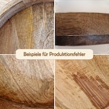 thumbnail of Beistelltisch Holz rund ø 40 o. 50cm 2.Wahl Wohnzimmer Couchtisch Tisch Beine schwarz matt : Durchmesser 40 - Höhe 40 cm