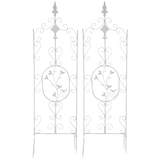 thumbnail of 2er Set Rankgitter Burgus antik weiß