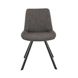 thumbnail of Lot de 2 chaises Juliette Anthracite, 78x49x61 cm