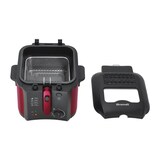 thumbnail of Friteuse électrique - Brandt - Fri25r - Cuve Fixe - 2,5 L D'huile + 1kg De Frites - Hublot De Contrôle - Rouge / Noir