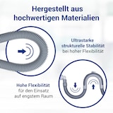 thumbnail of Ablaufschlauch 2,0m universal 19/22mmØ für Waschmaschine Geschirrspüler