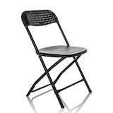 thumbnail of Besucherstuhl / Klappstuhl TUDELA XXL PRO Kunststoff schwarz hjh OFFICE