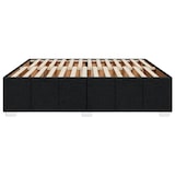 thumbnail of vidaXL Bettgestell ohne Matratze Schwarz 180x200 cm Stoff