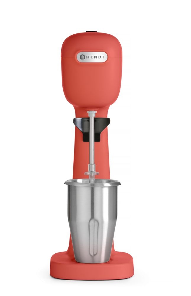 Hendi Milchshakemixer Design by Bronwasser Rot 400W Proteinshaker Fitness Mixer Milchshake