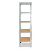 thumbnail of shelfplaza HOME 180x60x60 cm Schwerlastregal in verzinkt mit 5 Böden und 175 kg Traglast pro Boden
