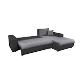 thumbnail of Canapé d'angle convertible en PU et microfibre moderne Cecilia