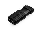 thumbnail of Verbatim Pen USB 2.0 PinStripe128 GB preto 49071