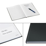 thumbnail of Notizbuch Solid fester Einband A5 liniert 80 Blatt hellblau
