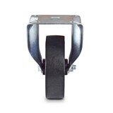 thumbnail of Ruote fisse alte temperature 10 cm in termoplastica supporto inox