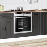 thumbnail of vidaXL Herdumbauschrank Kalmar Schwarz Holzwerkstoff