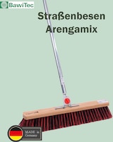 thumbnail of Profi Besen Arenga-Besen 50cm Breit mit 4-Loch Wechselsystem und Aluminiumstiel Stiel 145cm Lang Kunststoff Borsten Mix Straßenbesen für draussen