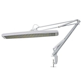 thumbnail of Lampe de bureau réglable avec pince, bras articulé, interrupteur, 3 tubes T5 (14W), 2700 lumens, 6500K, blanche, 105x60 cm