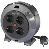thumbnail of Sygonix SY-5806896 Kabeltrommel 5 m Schwarz Schutzkontakt-Stecker