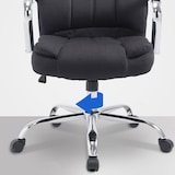 thumbnail of Bureaustoel XXL Xanthos stof zwart