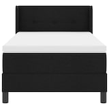 thumbnail of vidaXL Boxspringbett mit Kopfteil Schwarz 200 x 80 cm Stoff