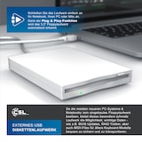 thumbnail of CSL Diskettenlaufwerk, USB 1.1, Externes USB Floppy Laufwerk FDD 1,44MB (3,5) für PC & MAC