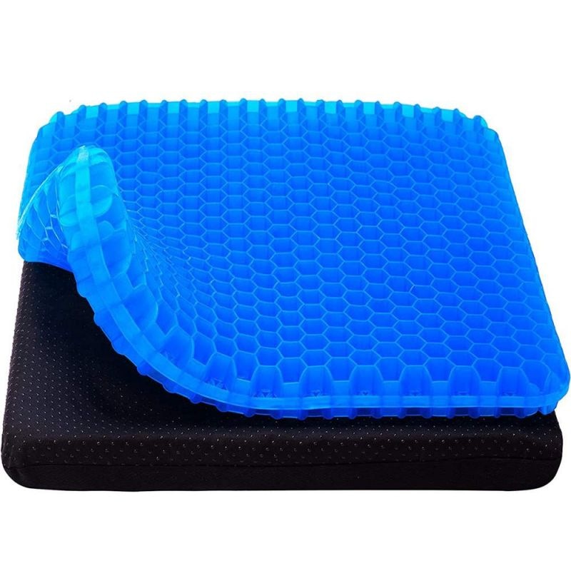 Coussin de siège en gel Bleu  HG03220-BLU usage non-intensif Herzberg