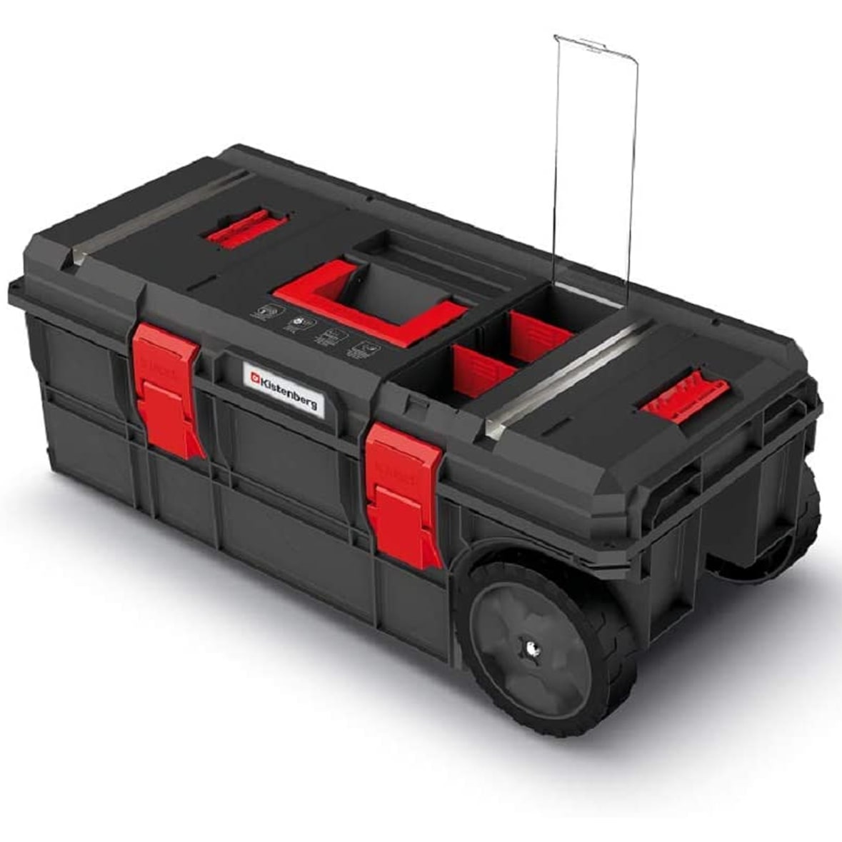 Kistenberg X Block Wagon PRO/TECH Caixa de Ferramentas com Rodas 38 x 79,5 x 30,7 cm