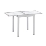 thumbnail of Merxx Balkonausziehtisch Silber/Matt