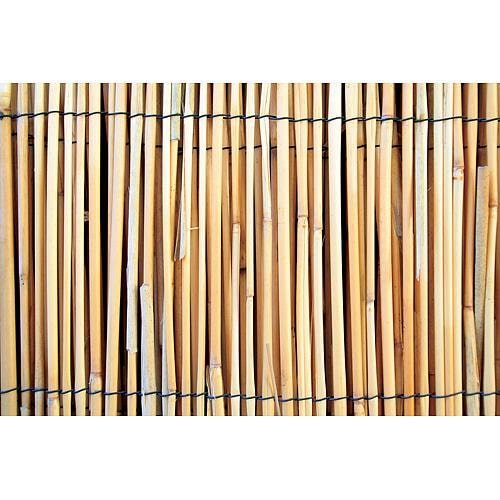 BRB Slim - Sichtschutzmatte aus Schilfrohr | Gartensichtschutz für Garten und Balkon aus Schilfrohr | Höhe 1,5 m | Länge 5 m | HxL: 1,5x5 m