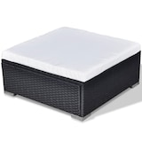 thumbnail of vidaXL 5-tlg. Garten-Lounge-Set mit Auflagen Poly Rattan Schwarz