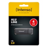 thumbnail of Intenso USB-Stick 2.0 Alu Line 4 GB anthrazit