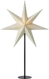 thumbnail of Markslöjd-LIVELY Standstern grau/schwarz ø 45 cm, Höhe 64 cm, Zuleitung mit EIN/ AUS- Schalter, E14, 230V,MPN705931