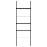 thumbnail of Helloshop26 - Échelle porte-serviettes à 5 niveaux 58 x 175 cm fer noir 02_0005484