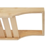 thumbnail of Badewannenauflage HWC-B73, Badewannenablage Wannenbrücke Wannenauflage Badewannenbrett Badewannenregal, Bambus 5x67x15cm
